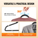 VEVOR Velvet Hangers 50 Pack Μαύρες αντιολισθητικές κρεμάστρες με περιστρεφόμενο γάντζο 360 μοιρών