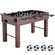 VEVOR Foosball Τραπέζι, 55 ιντσών Standard Size Τραπέζι Foosball, Εσωτερικό τραπέζι πλήρους μεγέθους για το σπίτι, την οικογένεια και την αίθουσα παιχνιδιών, ποδόσφαιρο με τραπέζι για ποδόσφαιρο, περιλαμβάνει 4 μπάλες και 2 ποτηροθήκες