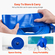VEVOR Backwash Hose 2 in x 100 ft Blue Ολοκληρωμένα εξαρτήματα σωλήνα υψηλής ποιότητας