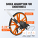 VEVOR Measuring Wheel 317mm Road Runner Distance Telescoping Hand with/ Back Bag
