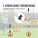 VEVOR Measuring Wheel 159mm Road Runner Distance Telescoping Hand with/ Back Bag