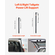 VEVOR 2PCS Ηλεκτρικά γόνατα πίσω πόρτας ανύψωσης συμβατά με 2012-2020 Octavia III