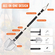 VEVOR Survival Shovel Survival Axe 28-σε-1 Κάμπινγκ Πτυσσόμενα Φτυάρια με Χάτσετ
