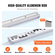Ράβδος μέτρησης VEVOR 3M Metric Telescopic Grade Rod CM/MM με επίπεδο &amp; τσάντα φυσαλίδων