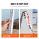Ράβδος μέτρησης VEVOR 3M Metric Telescopic Grade Rod CM/MM με επίπεδο &amp; τσάντα φυσαλίδων