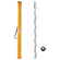 Ράβδος μέτρησης VEVOR 5M Metric Telescopic Grade Rod CM/MM με επίπεδο &amp; τσάντα φυσαλίδων