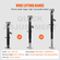 VEVOR Jack Trailer, Trailer Tongue Jack Bot A-frame on Weight Capacity 5000 lb, Trailer Jack Stand with Handle for Lifting RV Trailer, Horse Trailer, Utility Trailer, Yacht Trailer