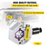 Διαχωριζόμενο Υδραυλικό Σωληνάκι Crimper 7 Dies with Aluminium Pump A/C Κλιματιστικό σετ χειρός πτύχωσης