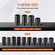 VEVOR Axle Nut Impact Socket Socket 1/2&quot; Drive Deep 6+12 Point 14PCS Metric Socket