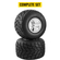 VEVOR Go Kart Τροχοί Rain Tires Radio Flyer Wagon Ελαστικά 11x7.1-5 Μπροστινά ελαστικά