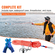 VEVOR Magnet Fishing Kit, 1200lbs Μαγνήτες ψαρέματος διπλής όψης Pulling Force, Μαγνήτης διαμέτρου 2,95 ιντσών με σχοινί, γάντζος αρπάγης, γάντια, αδιάβροχη θήκη, κλειδαριά με νήματα, μπουλόνι ματιών, για ψάρεμα