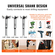 VEVOR Forstner Bit Set, 16 Pcs Forstner Drill Bits Set, 1/4&quot; έως 1-5/8&quot;, Carbon Steel, με Universal Round Shenk, Forstner Drill Bit for Wood and Composite Board, Forstner Bits for Woodworking