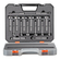VEVOR Forstner Bit Set, 16 Pcs Forstner Drill Bits Set, 1/4&quot; έως 1-5/8&quot;, Carbon Steel, με Universal Round Shenk, Forstner Drill Bit for Wood and Composite Board, Forstner Bits for Woodworking