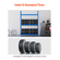 Βάση θήκης ελαστικών VEVOR Storage Rack 2 ράφι και χωράει έως και 12 τυπικά ελαστικά
