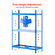 Βάση θήκης ελαστικών VEVOR Storage Rack 2 ράφι και χωράει έως και 12 τυπικά ελαστικά