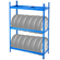 Βάση θήκης ελαστικών VEVOR Storage Rack 2 ράφι και χωράει έως και 12 τυπικά ελαστικά