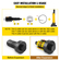 VEVOR Hydraulic Exhaust Pipe Expander, μέγεθος 1-5/8&quot; έως 4-1/4&quot;, 10 T χειροκίνητο φορείο υδραυλικού σωλήνα με 4 μήτρες και 2 θήκη αποθήκευσης για σωλήνες χαλκού, αλουμινίου στην επισκευή αυτοκινήτων