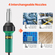 VEVOR Hot Air Plastic Welder 1600W PVC TPO Vinyl Heat Gun Torch &amp; 9 Accessories