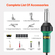 VEVOR Hot Air Plastic Welder 1600W PVC TPO Vinyl Heat Gun Torch &amp; 11 Accessories