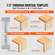 VEVOR Dovetail Jig 12 ιντσών Precise Dove Tailing Router Jigs με 3 πρότυπα