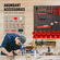 VEVOR Επιτοίχιοι κάδοι αποθήκευσης, 30-Bin Parts Rack Organizer Garage Plastic Shop Εργαλείο με πάνελ τοίχου/Θήρες εργαλείων/Γάντζοι, Οργανωτής εργαλείων για παξιμάδια, μπουλόνια, βίδες, καρφιά, χάντρες, κουμπιά, μαύρο και κόκκινο