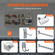 VEVOR Slatwall Panels, 4 ft x 1 ft Grey panel Wall Garage 12&quot; H x 48&quot; L (Σετ 2 πάνελ), Οθόνη βαρέως τύπου Garage Wall Organizer για κατάστημα λιανικής, τοίχο γκαράζ και οργάνωση αποθήκευσης χειροτεχνίας