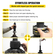 VEVOR Carrier &amp; Pinion Bearing Puller, Συμβατό με Dana 30, 40, 60, 70, Ford 9\&quot; Bearings, Pinion Puller Tool with 2 Clamshells, 45# Steel Clamshell Carrier Bearing Puller for Auto Repair