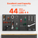 VEVOR Metal Pegboard Panels 4 panels 24&quot; x 12&quot; Wall Organizer for Garage Tool