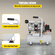 VEVOR Air Compressor 2 Gallon Ultra Quiet Αερόσυμπιεστής χωρίς λάδι 9L Αθόρυβος Αεροσυμπιεστής Δεξαμενής 550W Συμπιεστής χωρίς λάδι Χαμηλού θορύβου με κινητήρα καθαρού χαλκού