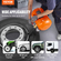 VEVOR Tire Bead Blaster, χωρητικότητα 5 γαλονιών/19 λίτρων, Περιλαμβάνει μανόμετρο και λαβή, δοχείο μέγιστου φουσκώματος 145 PSI, Λειτουργεί μεταξύ 85-116 PSI για αυτοκίνητα, φορτηγά και ATV