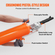 VEVOR Tire Bead Setter, χωρητικότητα 8L, Air Bead Blaster 120 PSI, φορητή και φορητή συσκευή φουσκώματος, 85-116 PSI για φορτηγά, τρακτέρ, ATV και αυτοκίνητα