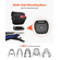 VEVOR 48L Top Case Μοτοσικλέτας Universal Ουρά μοτοσικλέτας με Ανακλαστικό Πάνελ