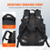 VEVOR Tactical Backpack 25L Military Backpack με Molle Mode &amp; Sponge Pad Black