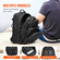 VEVOR Tactical Backpack 40L Military Backpack με Molle Mode &amp; Sponge Pad Black