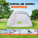 VEVOR Spray Paint Shelter, φορητή σκηνή βαφής 10x7x6ft με ενσωματωμένο δάπεδο και διχτυωτή οθόνη, αναδιπλούμενος αναδυόμενος θάλαμος βαφής για έπιπλα Μεγάλος σταθμός βαφής εργαλείων DIY Hobby