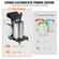 VEVOR Powder Coating System, 40 W 100KV Electrostatic Output Powder Coating Kit with 50L Powder Hopper, 450g Per Minute Powder Coating Machine with Spray Gun and Trolley Base, για εσωτερικούς και εξωτερικούς χώρους