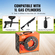 VEVOR PCP Air Compressor, 4500PSI/30Mpa φορητός συμπιεστής PCP με ενσωματωμένο μετατροπέα ισχύος, Auto-Stop | DC12V/AC230V | Αντλία συμπιεστή χωρίς λάδι και νερό