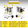 VEVOR Air Compressor 5,5 Gallon, φορητός αεροσυμπιεστής 1 HP, Αεροσυμπιεστής χωρίς λάδι Steel Tank 750W, Pancake Air Compressor 115 PSI, Ultra Quiet Compressor για επισκευή στο σπίτι, Φούσκωμα ελαστικών