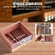 VEVOR 150 Cigar Humidor Ντουλάπι Cedar Cigar Box Υγραντήρας &amp; υγρόμετρο &amp; ράφι