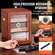 VEVOR 150 Cigar Humidor Ντουλάπι Cedar Cigar Box Υγραντήρας &amp; υγρόμετρο &amp; ράφι
