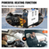 VEVOR Diesel Air Heater, 8KW Parking Heater, All in 1, Truck Heater 12V, One Outlet Air, with Red LCD Switch, Remote Control, Fast Heating Diesel Heater, For Car, RV Truck, Boat, Campervans, Caravans