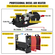 VEVOR 5KW Diesel Air Heater, All in One Σιγαστήρα 12V Diesel Heater Parking, Diesel Heater Remote Control with LCD Switch