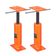 VEVOR 2PCS Ρυθμιζόμενο δάπεδο Jack Post House Ανελκυστήρας ισοπέδωσης δαπέδου 12&quot;-16&quot; Ύψος