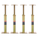 VEVOR 4PCS Ρυθμιζόμενος ανελκυστήρας δαπέδου Jack Post House ισοπεδωτική ανύψωση δαπέδου 11,6&quot;-16&quot; Ύψος