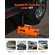 VEVOR Electric Car Jack 15 Tons /33000 lbs Φορητό κιτ Jack με φως LED