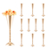 VEVOR 10PCS 43cm/16,9” Ψηλό Βάζο Γάμου Λουλούδι Μεταλλικό Χρυσό Τρομπέτα για Τραπέζια