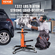 Jack VEVOR Transmission Jack, 1322 LBS Hydraulic Telescoping Transmission Jack, 32&quot;-67&quot; High Lift Floor Jack Stand με πεντάλ ποδιού, περιστρεφόμενος τροχός 360°, γρύλος υδραυλικού κιβωτίου ταχυτήτων σε γκαράζ/ανυψωτικό καταστήματος
