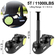 VEVOR Electric Car Jack Jack 5 Ton Car Hydraulic, Ηλεκτρικό Jack δαπέδου με ηλεκτρικό κρουστικό κλειδί, LED Light Hydraulic Jack Car Repair tool, 155-530mm Range Lifting for SUV MPV Sedan Truck Repair