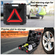 VEVOR Electric Car Jack Jack 5 Ton Car Hydraulic, Ηλεκτρικό Jack δαπέδου με ηλεκτρικό κρουστικό κλειδί, LED Light Hydraulic Jack Car Repair tool, 155-530mm Range Lifting for SUV MPV Sedan Truck Repair