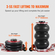 VEVOR Air Jack, 3 Ton/6600 lbs Triple Bag Air Jack, Airbag Jack με έξι χαλύβδινους σωλήνες, ανύψωση έως 17,7&quot;, 3-5 s Fast Lifting Pneumatic Jack, με ρυθμιζόμενη μακριά λαβή για αυτοκίνητα, γκαράζ, επισκευή (κόκκινο)